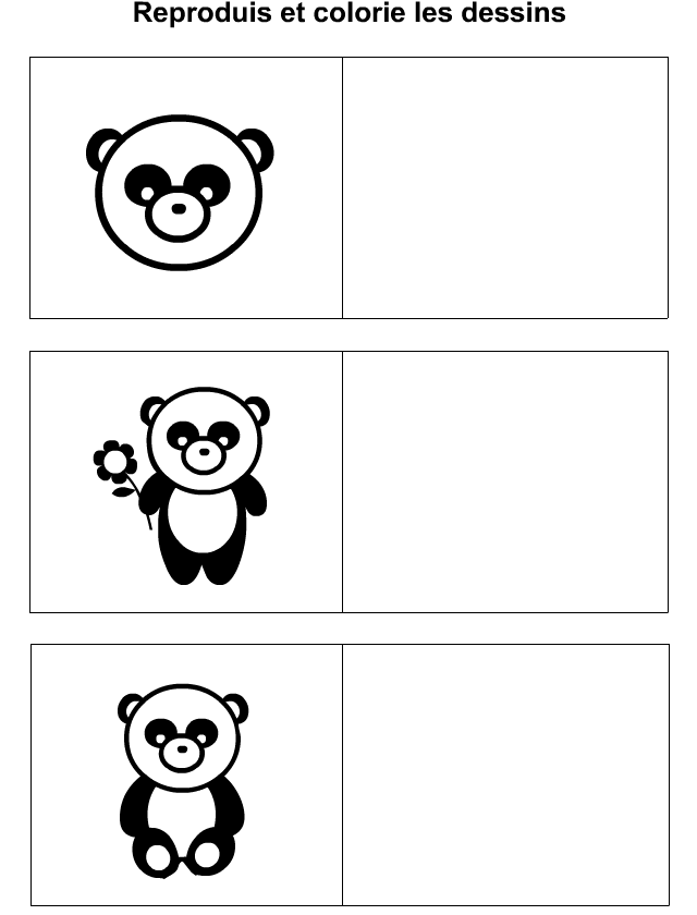 Apprendre à dessiner un panda