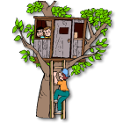 Coloriages de cabanes