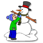 Coloriages, l'hiver