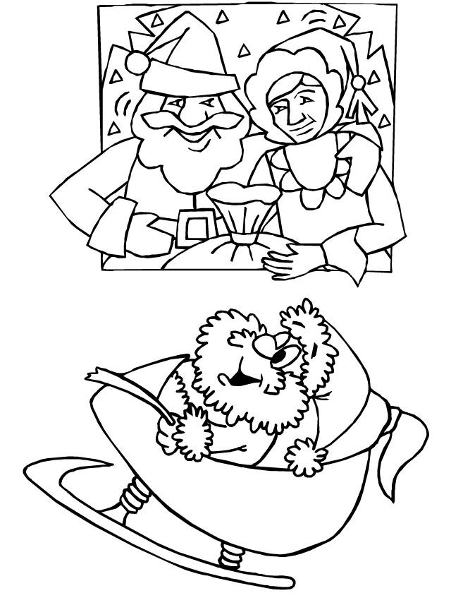 Dessin de Noël à imprimer