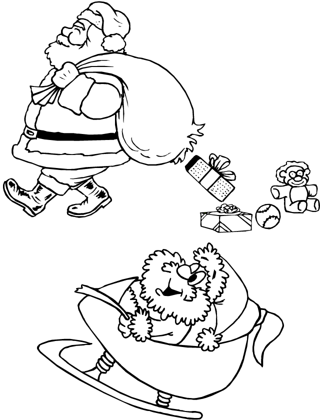 Dessin de Noël à imprimer