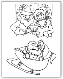 Coloriage de Noël