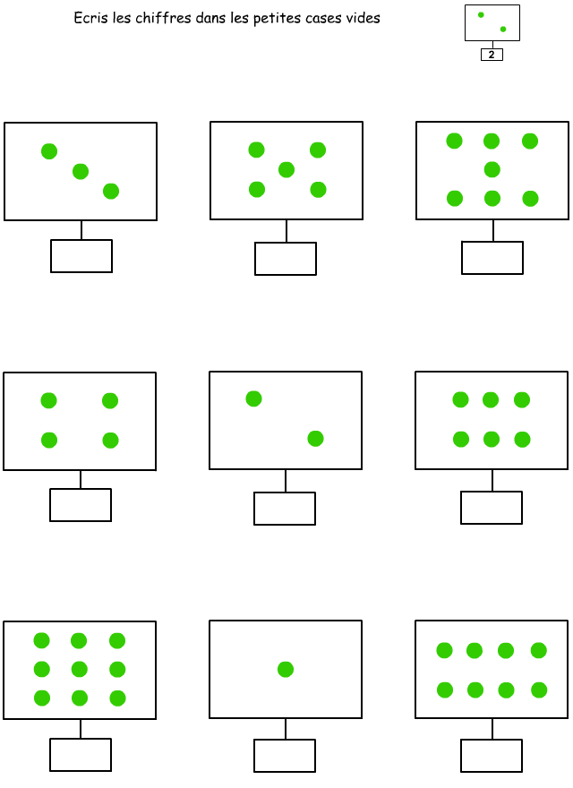 Apprendre à compter, exercice 12