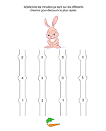 Exercice gratuit pour apprendre à compter