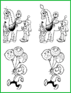 Jeu des différences, au cirque