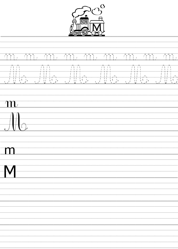 Apprendre à écrire la lettre L en majuscule et minuscule