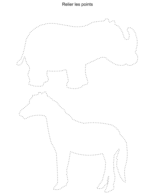 Dessin en pointillés
