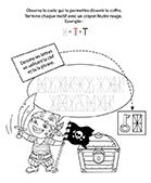 Message codé, pour enfants de plus de 7 ans