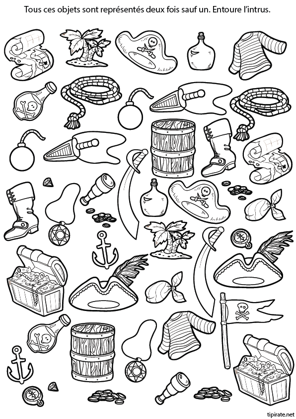 Jeux d'observation, l'objet unique