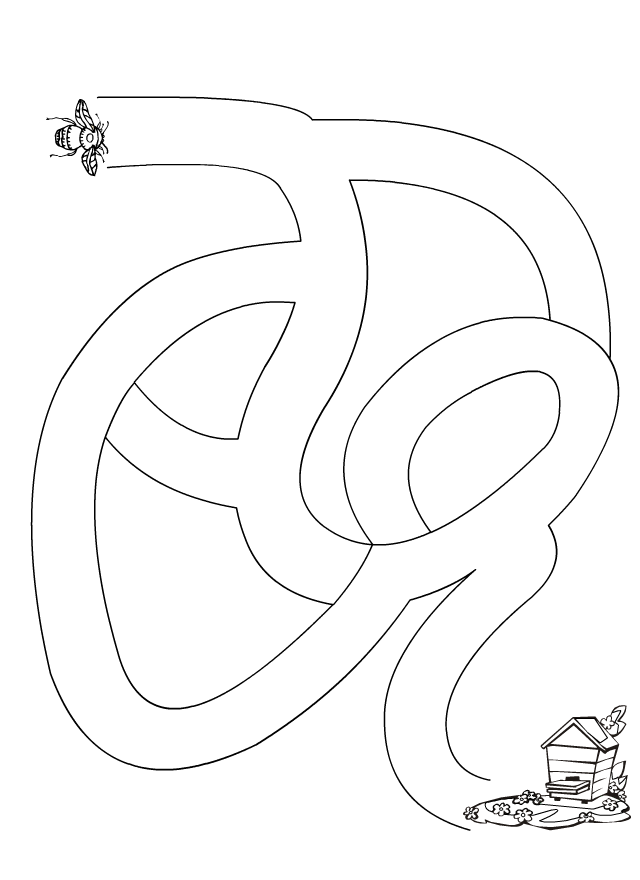 Jeu de labyrinthe gratuit à imprimer