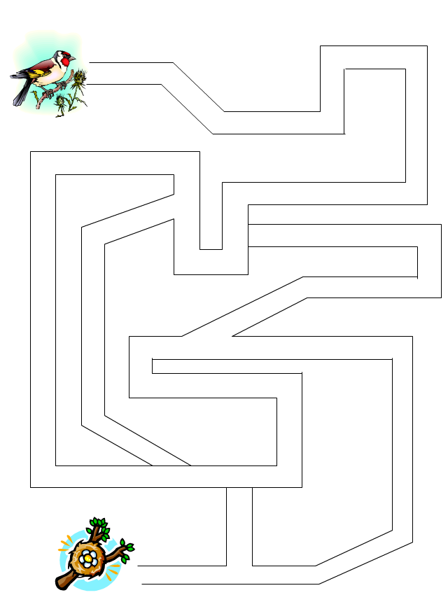 Jeu de labyrinthe gratuit à imprimer