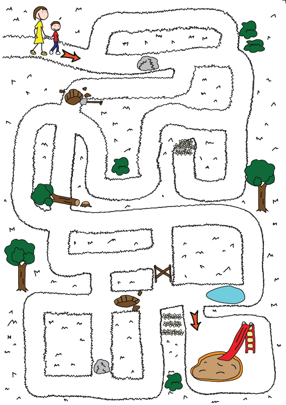 Jeu de labyrinthe gratuit à imprimer