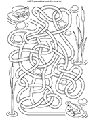 Labyrinthe à imprimer