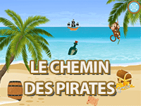 Le chemin des pirates, jeu d'observation en ligne
