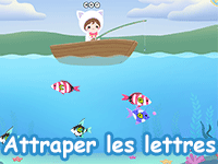 Attrape ce poisson, jeu de lettres en ligne