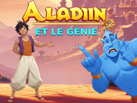 Aladin et le Génie, jeu amusant en ligne