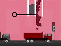 Camions de sable, jeu de réflexion en ligne