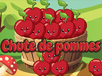 Chute de pommes, jeu amusant en ligne