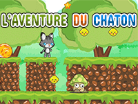 L'aventure du chaton, jeu de plateforme en ligne