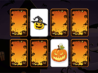 Jeu de mémoire en ligne, thème d'Halloween
