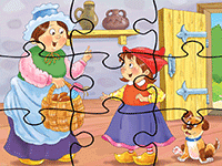 Puzzle en ligne, le Petit Chaperon rouge