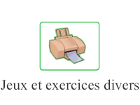 Jeux divers et exercices à imprimer