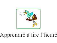 Exercices pour apprendre à lire l'heure